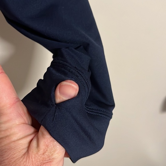 Nike Girls Full Zip Track Jacket Navy & Pink Size Large - Picture 3 of 13